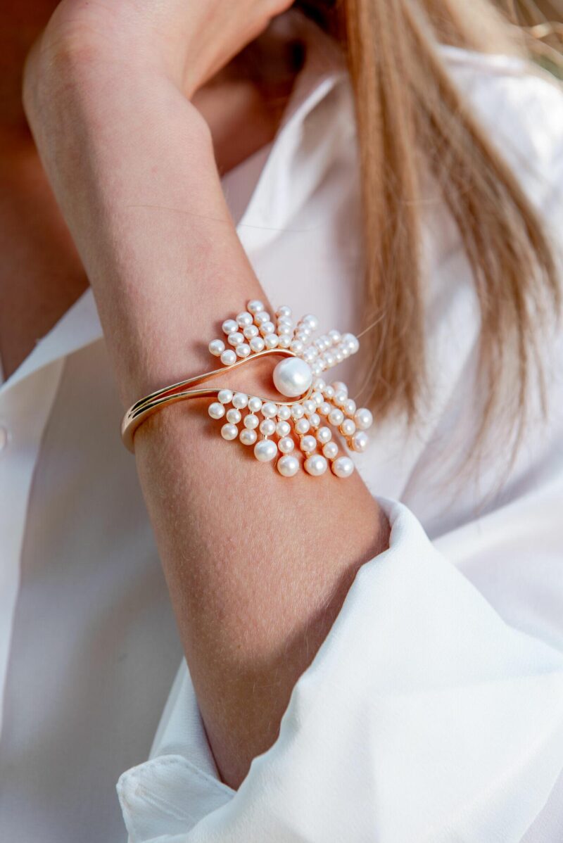 Bracelete em pérolas - 4531